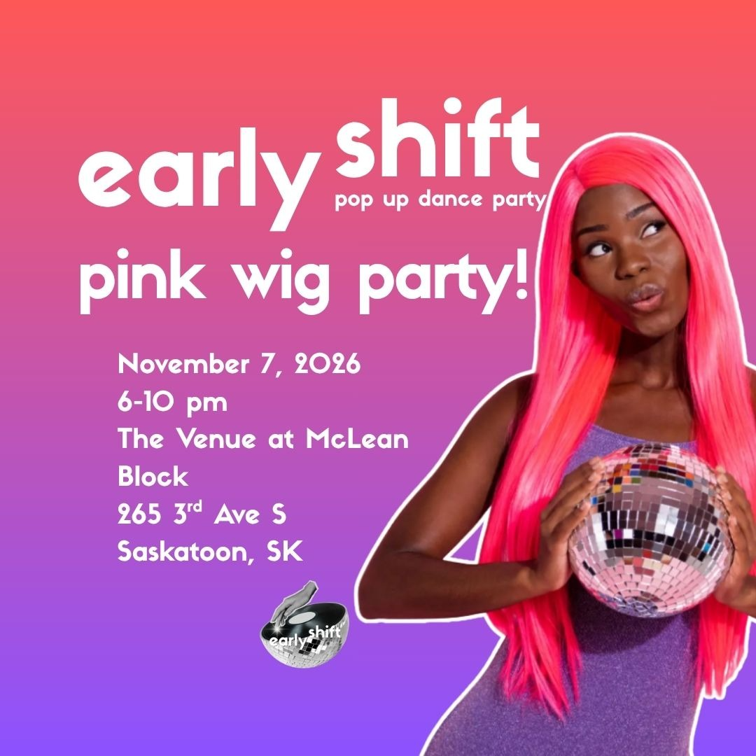 Early Shift Pink Wig Dance Party