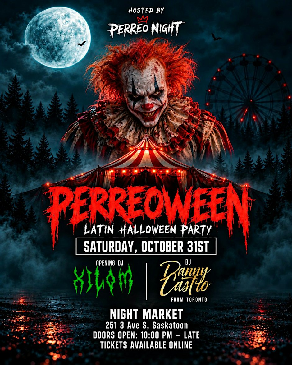 PERREOWEEN — Latin Halloween Party!