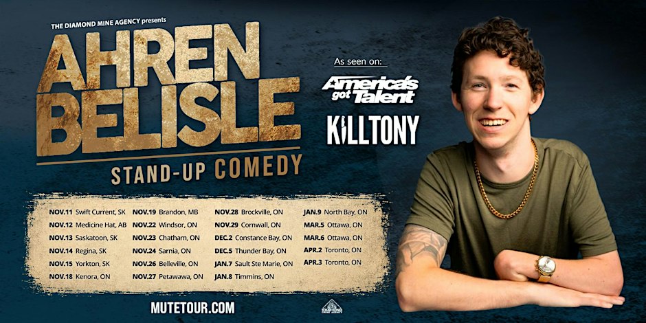 Ahren Belisle Live In Saskatoon SK