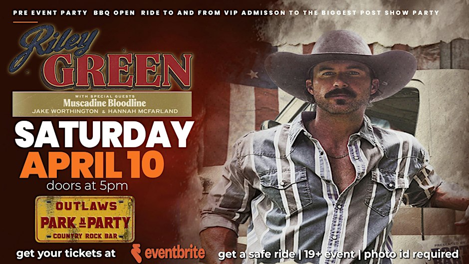 Outlaws Park n Party to Riley Green "That's Just Me Tour 2027"